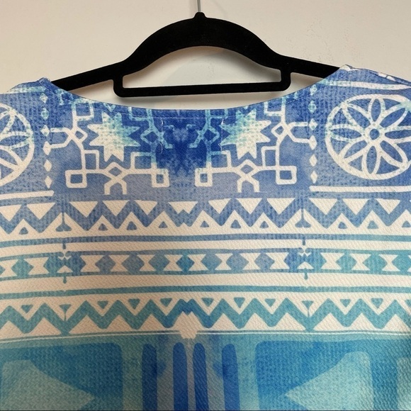 ๐ Host Pick ๐ SABO Cropped Double Waist Tie Cap Sleeve Top - Picture 10 of 12